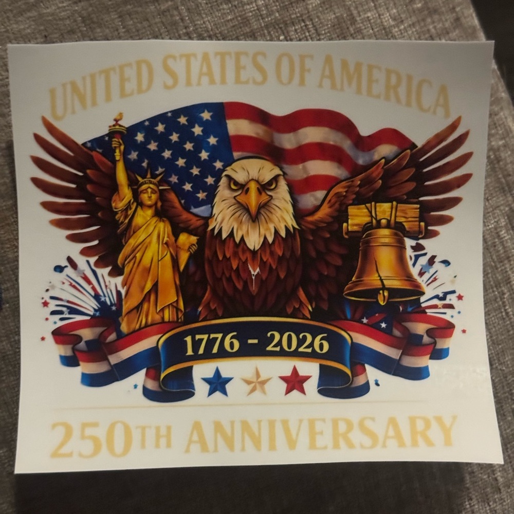 USA 250th Anniversary Sticker